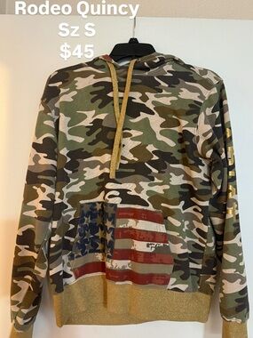 Ariat x Rodeo Quincy Camo Hoodie | small